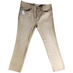 Goodfellow & Co Men 40X32 Slim Total Flex Jeans Beige Stretch Casual 5-Pocket